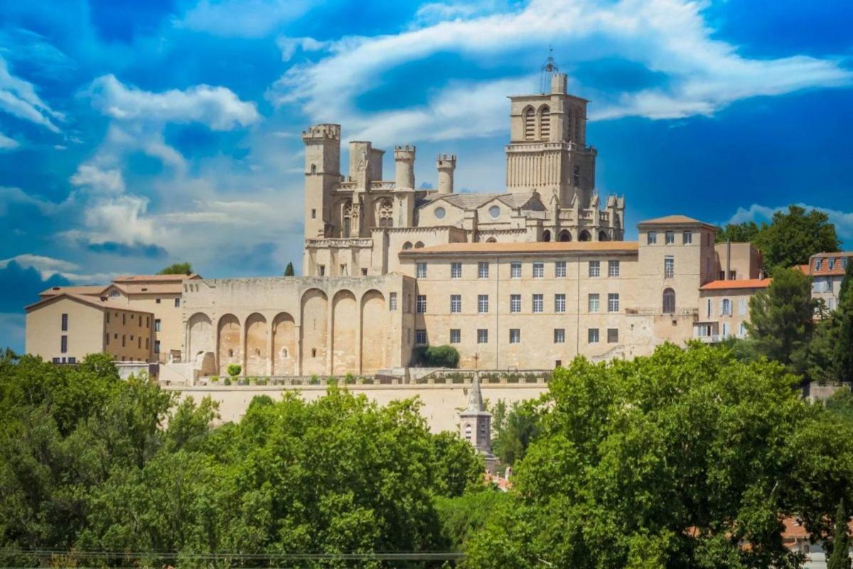T3 Aqui Es Besiers - Centre-Historique - Cathedrale & Halles - Clim - Wifi - Free Parking Sur Demande Béziers Exterior foto